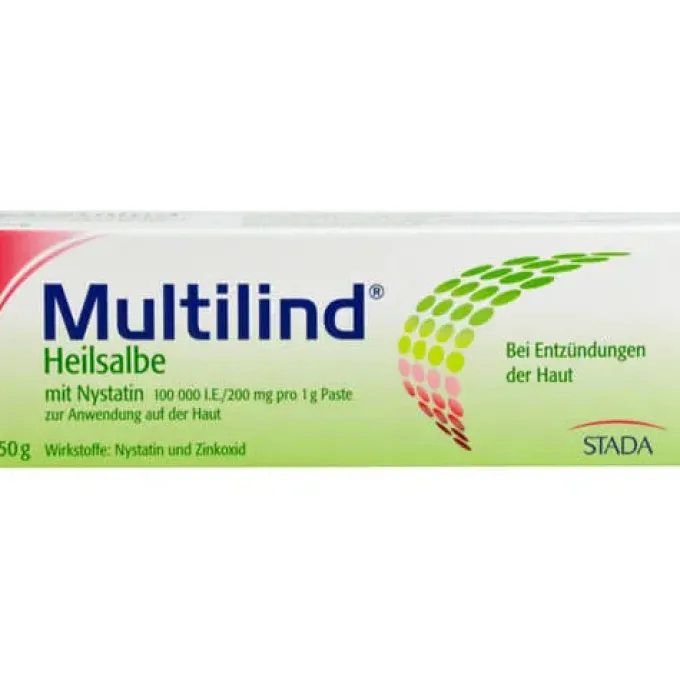 MULTILIND Heilsalbe m.Nystatin u.Zinkoxid 50 g