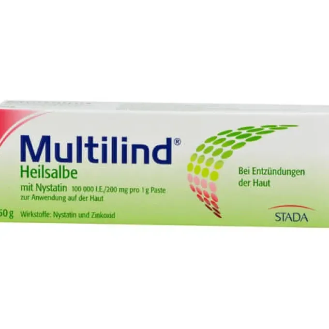 MULTILIND Heilsalbe m.Nystatin u.Zinkoxid 50 g