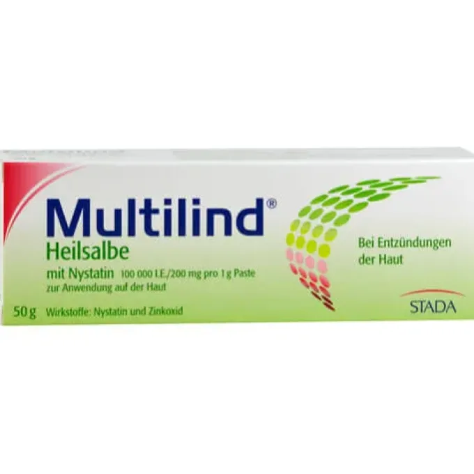 MULTILIND Heilsalbe m.Nystatin u.Zinkoxid 50 g