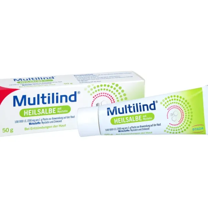 MULTILIND Heilsalbe m.Nystatin u.Zinkoxid 50 g