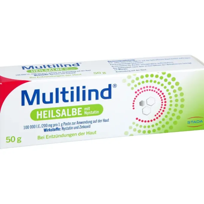 MULTILIND Heilsalbe m.Nystatin u.Zinkoxid 50 g