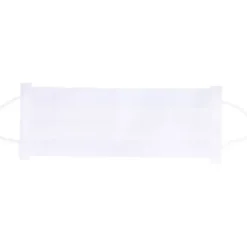 MUNDSCHUTZ PAPIERVLIES m.Gummiband weiß 10 St