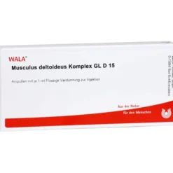 MUSCULUS DELTOIDEUS Komplex GL D 15 Ampullen 10X1 ml