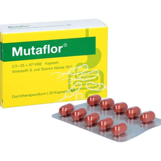 MUTAFLOR magensaftresistente Hartkapseln 20 St