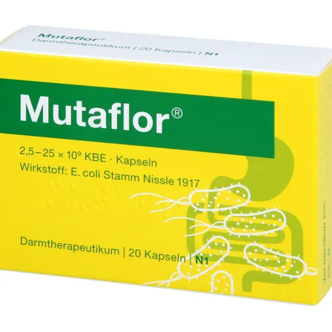 MUTAFLOR magensaftresistente Hartkapseln 20 St