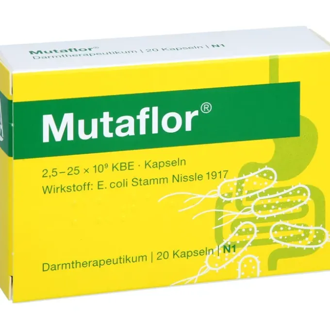 MUTAFLOR magensaftresistente Hartkapseln 20 St