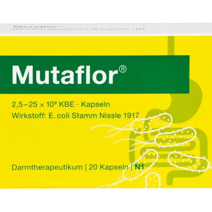 MUTAFLOR magensaftresistente Hartkapseln 20 St