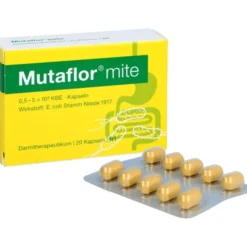 MUTAFLOR mite magensaftresistente Hartkapseln 20 St
