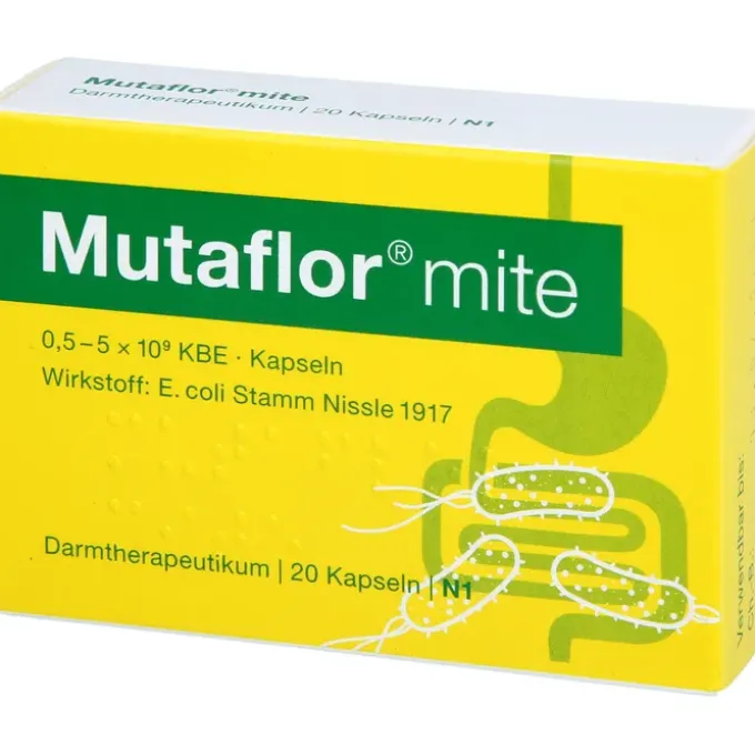 MUTAFLOR mite magensaftresistente Hartkapseln 20 St