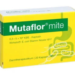 MUTAFLOR mite magensaftresistente Hartkapseln 20 St