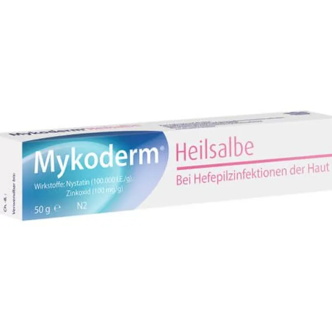 MYKODERM Heilsalbe Nystatin u.Zinkoxid 50 g