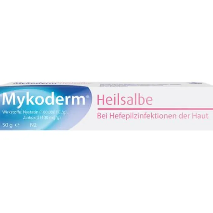 MYKODERM Heilsalbe Nystatin u.Zinkoxid 50 g