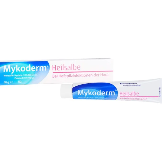 MYKODERM Heilsalbe Nystatin u.Zinkoxid 50 g