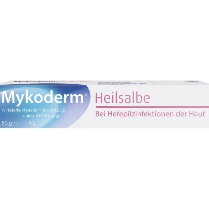 MYKODERM Heilsalbe Nystatin u.Zinkoxid 50 g