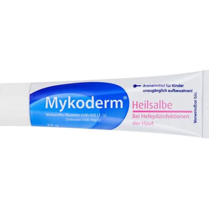MYKODERM Heilsalbe Nystatin u.Zinkoxid 25 g