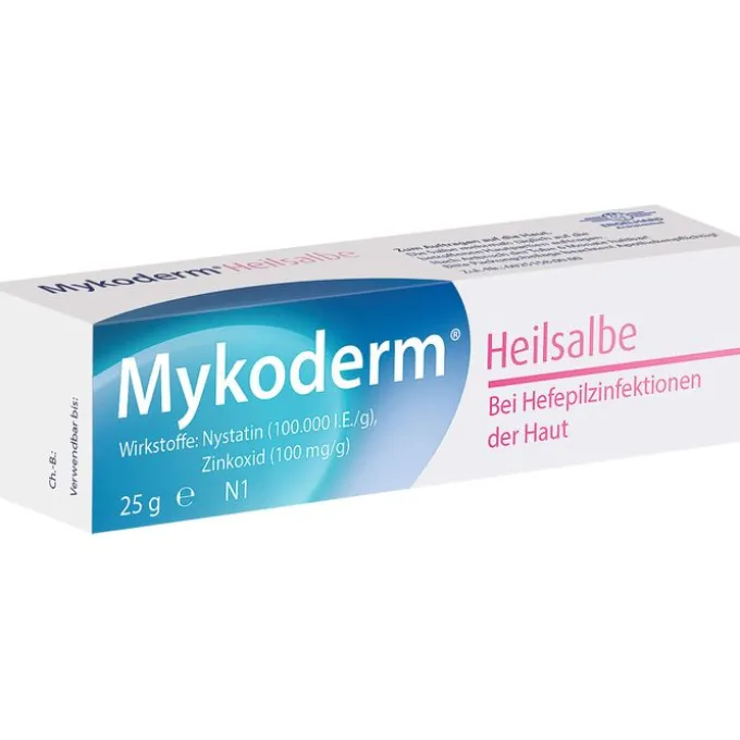 MYKODERM Heilsalbe Nystatin u.Zinkoxid 25 g