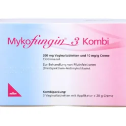 MYKOFUNGIN 3 Kombi 200 mg Vaginaltab.+10 mg/g Cre. 1 P