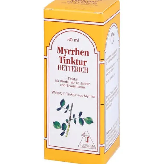 MYRRHENTINKTUR Hetterich 50 ml