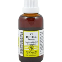 MYRTILLUS F Komplex 31 Dilution 50 ml