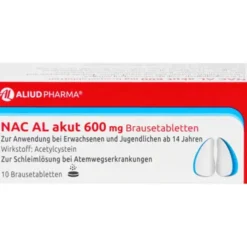 NAC AL akut 600 mg Brausetabletten 10 St