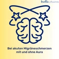 NARATRIPTAN beta bei Migräne 2,5 mg Filmtabletten 2 St