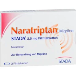 NARATRIPTAN Migräne STADA 2,5 mg Filmtabletten 2 St