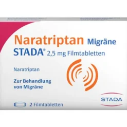 NARATRIPTAN Migräne STADA 2,5 mg Filmtabletten 2 St