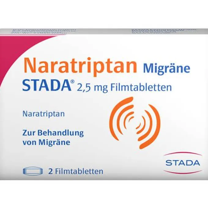 NARATRIPTAN Migräne STADA 2,5 mg Filmtabletten 2 St