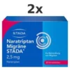 NARATRIPTAN Migräne STADA 2,5 mg Filmtabletten Set 2x 2St