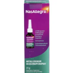 NASALLEGRA 137 μg/50 μg pro Sprühstoß Nasenspray 23 g