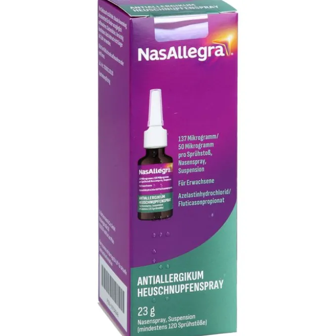NASALLEGRA 137 μg/50 μg pro Sprühstoß Nasenspray 23 g