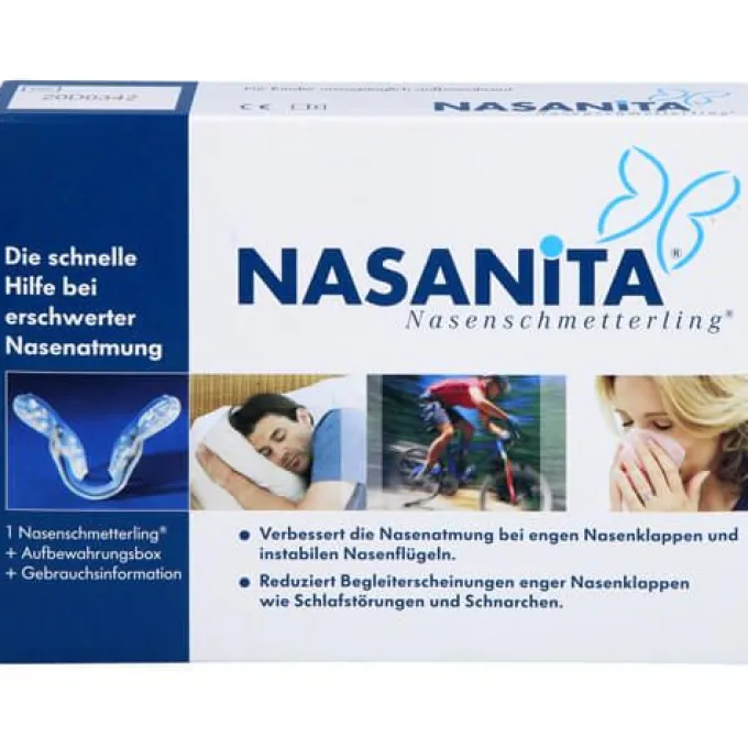 NASANITA Nasenschmetterling 1 St