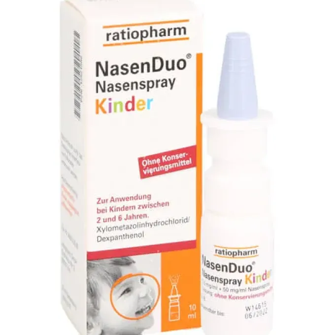 NASENDUO Nasenspray Kinder 10 ml