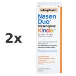 NasenDuo® Nasenspray Kinder 2x10 ml