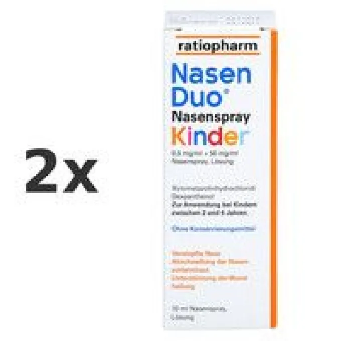 NasenDuo® Nasenspray Kinder 2x10 ml