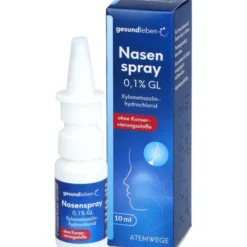 NASENSPRAY 0,1% GL ohne Konservierungsstoffe 10 ml