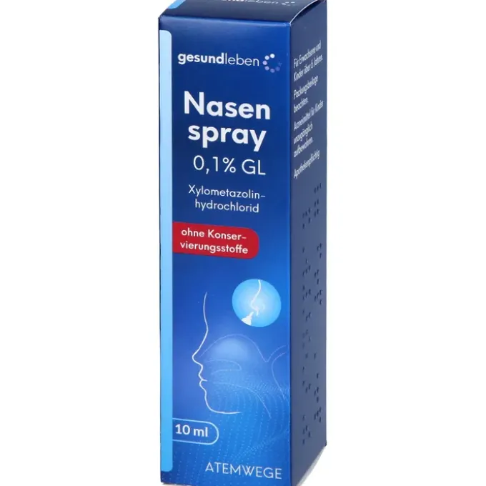 NASENSPRAY 0,1% GL ohne Konservierungsstoffe 10 ml