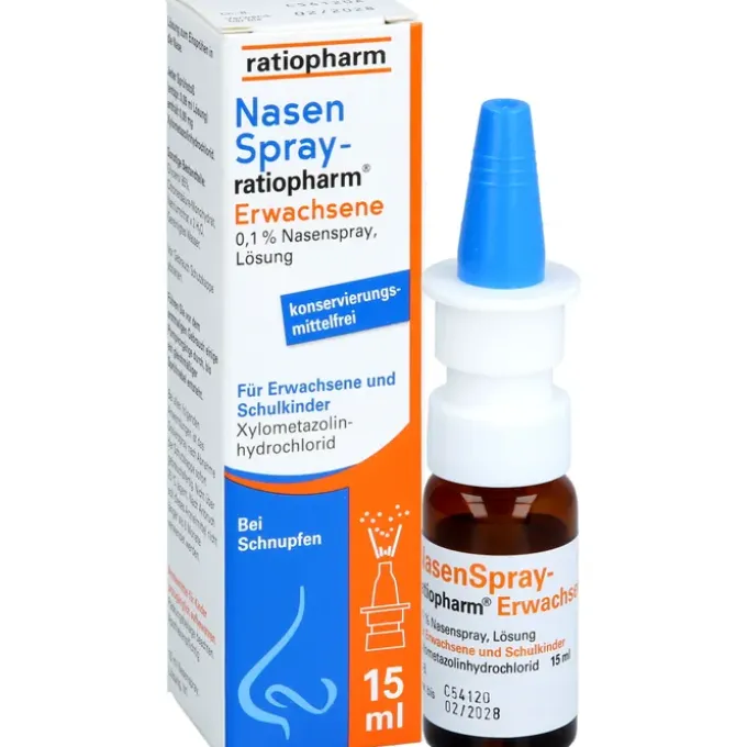 NASENSPRAY-ratiopharm Erwachsene kons.frei 15 ml