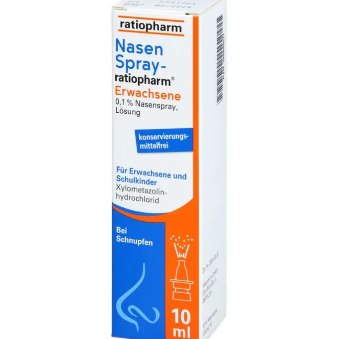 NASENSPRAY-ratiopharm Erwachsene kons.frei 10 ml