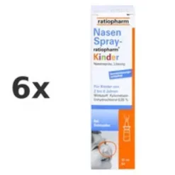 NASENSPRAY-ratiopharm Kinder 6x 10ml