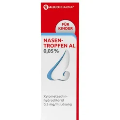 Nasentropfen AL 0,05 % bei Schnupfen 10 ml