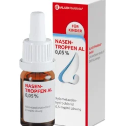 Nasentropfen AL 0,05 % bei Schnupfen 10 ml