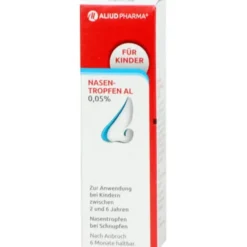 Nasentropfen AL 0,05 % bei Schnupfen 10 ml