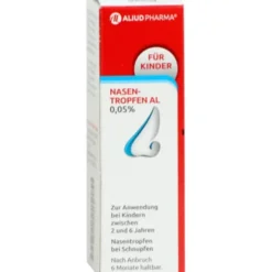 Nasentropfen AL 0,05 % bei Schnupfen 10 ml