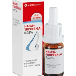 Nasentropfen AL 0,05 % bei Schnupfen 10 ml