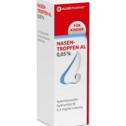 Nasentropfen AL 0,05 % bei Schnupfen 10 ml