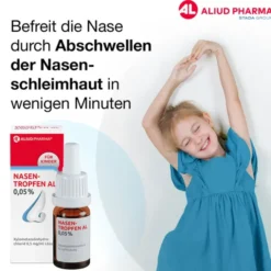 Nasentropfen AL 0,05 % bei Schnupfen 10 ml