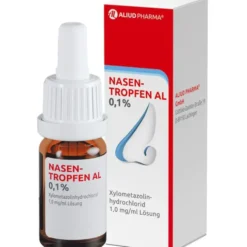 Nasentropfen AL 0,1 % bei Schnupfen 10 ml