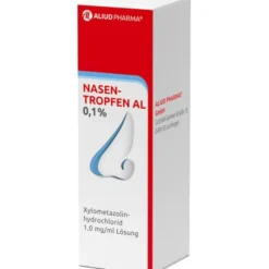 Nasentropfen AL 0,1 % bei Schnupfen 10 ml