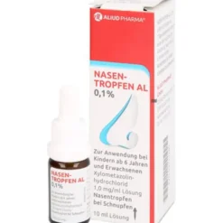 Nasentropfen AL 0,1 % bei Schnupfen 10 ml